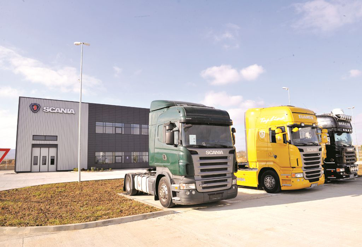 Scania Bacau Offices, Warehouse & Truck Service - MasterBuild